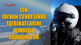 Çin Tayvan çevresindeki tatbikatlarını uyarısız sürdürüyor